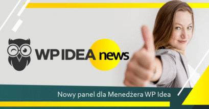 Ilustracja do: Nowy panel dla Menedżera WP Idea