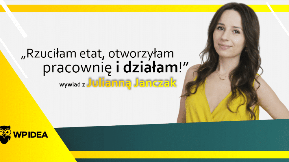 Ilustracja do: „Rzuciłam etat, otworzyłam pracownię i działam!”- Wywiad z Julianną Janczak