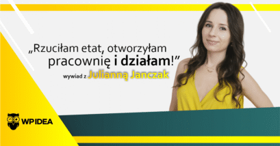 Ilustracja do: „Rzuciłam etat, otworzyłam pracownię i działam!”- Wywiad z Julianną Janczak
