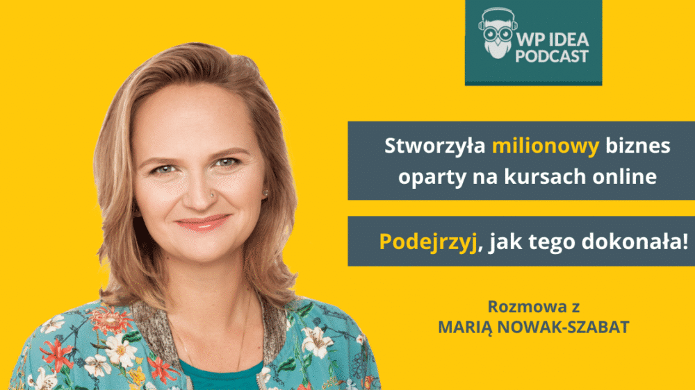 Ilustracja do: [Podcast] Stworzyła milionowy biznes oparty na kursach online, a teraz dzieli się swoim doświadczeniem. Podejrzyj, jak tego dokonała!