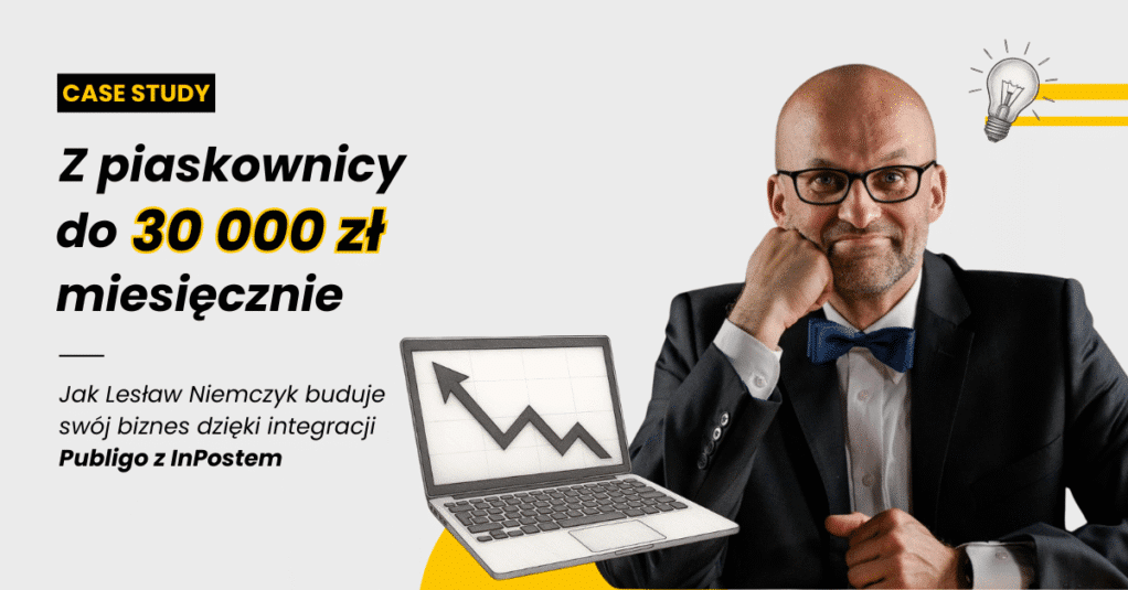 Z piaskownicy do 30 000 zł miesięcznie: Jak Lesław Niemczyk rozwija autorskie wydawnictwo z Publigo