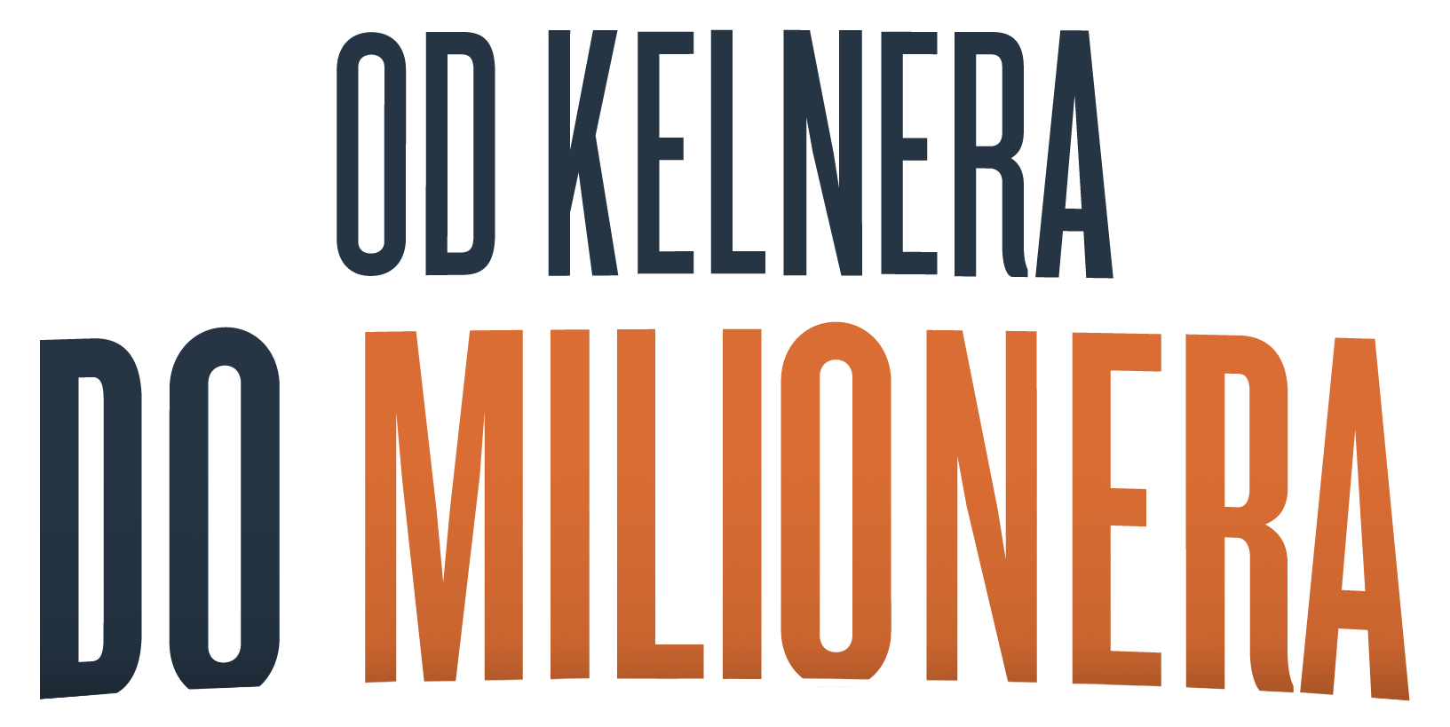 Od kelnera do milionera - logo kolor PNG