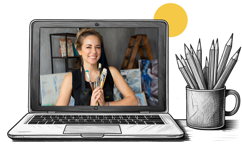 Publigo dla artysty laptop